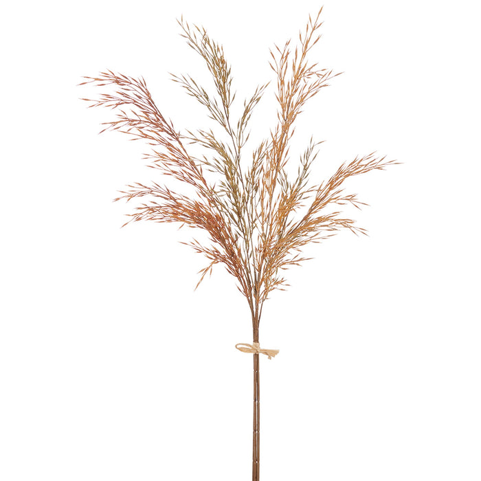 34" Artificial Grass Stem Bundle -Brown/Green (Pack of 12) - PSG335-BR/GR