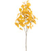 34" Artificial Ginkgo Leaf Stem -Mustard/Orange (Pack of 12) - PSG650-MD/OR