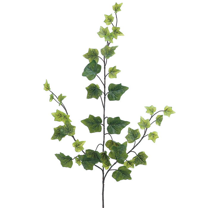 25" Silk One-Piece Construction Hedera Ivy Stem -Green (pack of 24) - PSI235-GR
