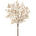 20.5" Mini Leaf Artificial Stem Bundle -Cream (Pack of 12) - PSL007-CR