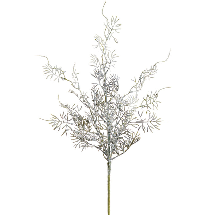 24" Lavender Leaf Herb Artificial Stem -Gray/Green (Pack of 12) - PSL050-GY/GR