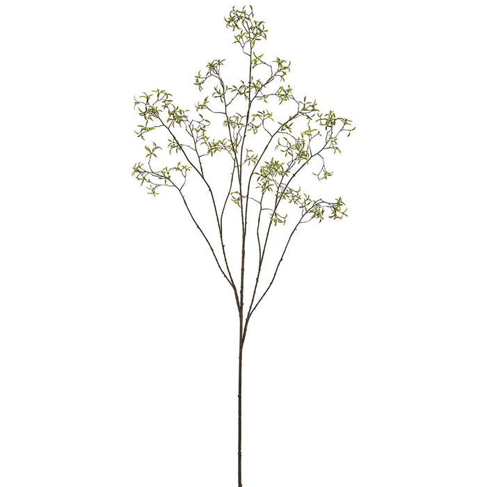 53" Mini Leaf Silk Stem -Green (Pack of 12) - PSL268-GR
