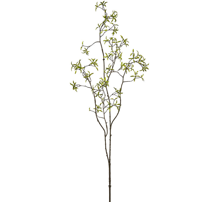 39.5" Mini Leaf Silk Stem -Green (Pack of 12) - PSL270-GR