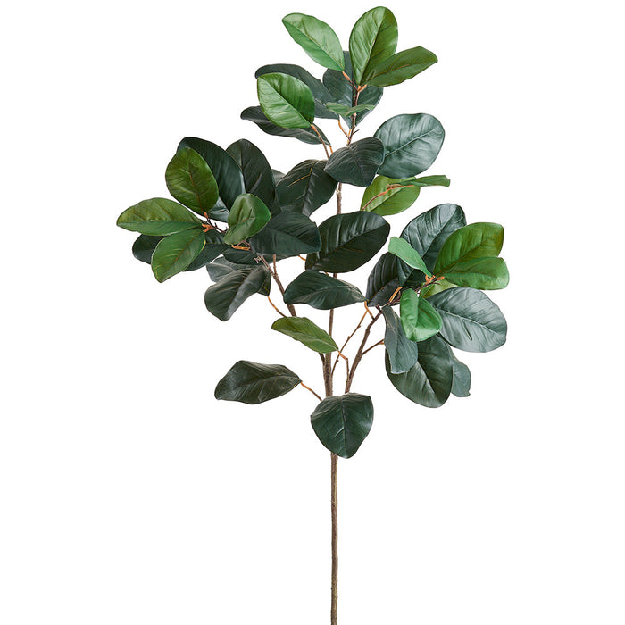 52" PE Artificial Magnolia Leaf Stem -Green (Pack of 6) - PSM032-GR