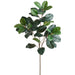 52" PE Artificial Magnolia Leaf Stem -Green (Pack of 6) - PSM032-GR