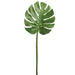 38" Silk Split Philodendron Monstera Leaf Stem -Green (pack of 12) - PSM051-GR