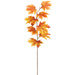 31" Artificial Maple Leaf Stem -Flame/Yellow (Pack of 12) - PSM053-FL/YE