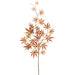 40" Artificial Japanese Maple Leaf Stem -Burgundy (Pack of 12) - PSM054-BU