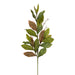 42" Magnolia Leaf Artificial Stem -Green/Brown (Pack of 12) - PSM241-GR/BR