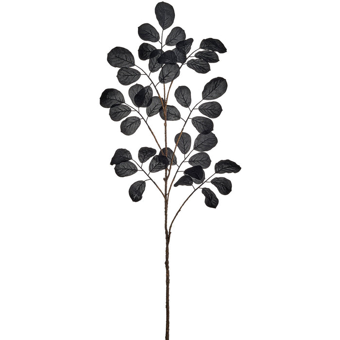67" Silk Magnolia Leaf Stem -Black (pack of 6) - PSM407-BK
