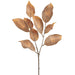 24" Silk Magnolia Leaf Stem -Brown (pack of 24) - PSM467-BR