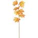 32" Maple Leaf Silk Stem -Mustard (Pack of 12) - PSM741-MD