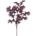 28" Silk Oak Leaf Stem -2 Tone Purple (Pack of 12) - PSO228-PU/TT