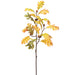 36" Silk Oak Leaf Stem -Mustard/Green (pack of 12) - PSO441-MD/GR