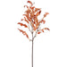 32" Dried-Look Silk Oak Leaf Stem -Orange (pack of 12) - PSO888-OR