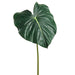 35.4" Real Touch Philodendron Palm Leaf Silk Stem -Green (pack of 6) - PSP095-GR