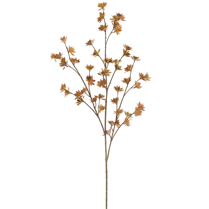 42" Artificial Flowering Pod Stem -Brown (Pack of 12) - PSP144-BR