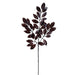 40" Artificial Wild Pomegranate Leaf Stem -Black (Pack of 12) - PSP172-BK
