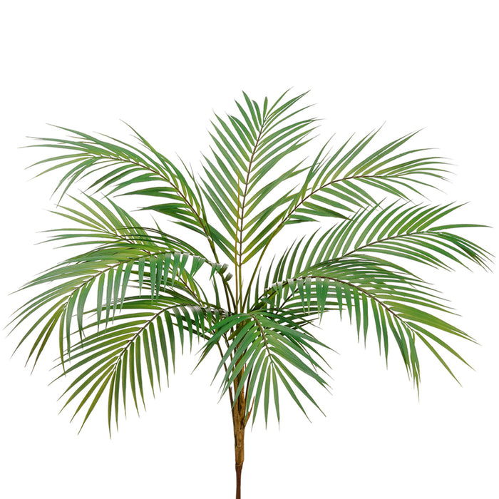 38" Silk Areca Palm Leaf Plant -Green (pack of 6) - PSP267-GR