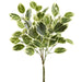 22" Marble Pothos Leaf Silk Stem Bundle -2 Tone Green (Pack of 12) - PSP280-GR/TT
