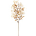 35" Seeded Perilla Frutescens Leaf Artificial Stem -Cream/Tan (Pack of 12) - PSP499-CR/TN