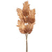 27" Silk Poppy Leaf Stem Bundle -Brown (Pack of 12) - PSP820-BR