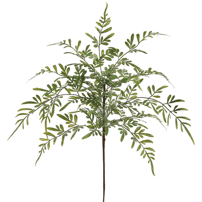 18" Outdoor UV-Resistant Artificial Rue Leaf Herb Stem -Green (Pack of 12) - PSR057-GR