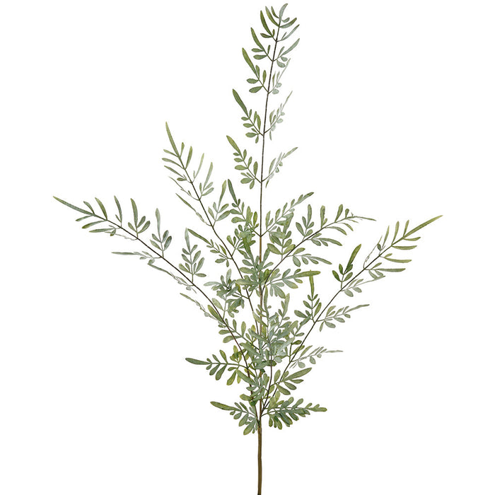 34" Outdoor UV-Resistant Artificial Rue Leaf Herb Stem -Green (Pack of 6) - PSR059-GR