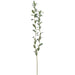 61" Ruscus Hypophyllum Leaf Artificial Stem -Green/Gray (Pack of 6) - PSR228-GR/GY