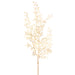 49" Silk Italian Ruscus Leaf Stem Bundle -Cream (pack of 6) - PSR845-CR