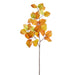 30" Artificial Beech Leaf Stem -Mustard/Green (Pack of 12) - PSS012-MD/GR