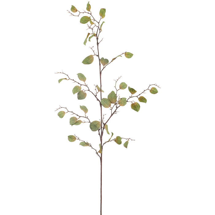 56" Hanging Artificial Smilax Leaf Stem -Green (Pack of 12) - PSS644-GR