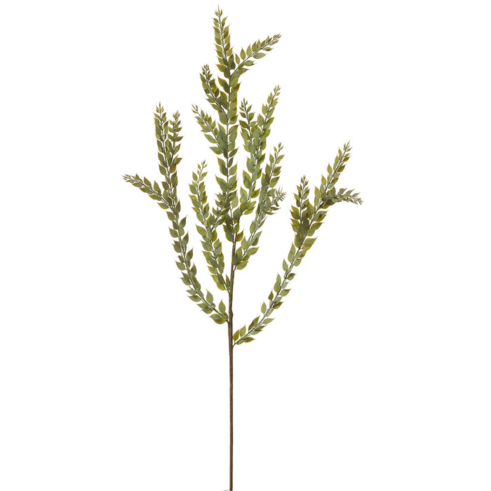 41" Artificial Mini Sumac Leaf Stem -Green (Pack of 12) - PSS812-GR