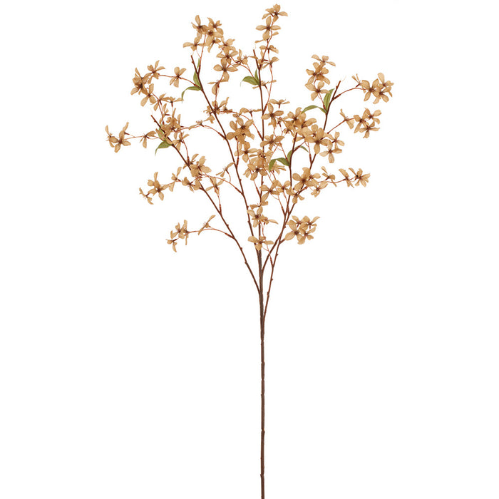 42" Silk Tweedia Flower Stem -Tan (Pack of 12) - PST008-TN