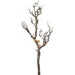 27" Plastic Mushroom Artificial Twig Branch Stem -Brown (Pack of 12) - PST333-BR