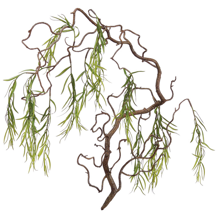 42" Willow Silk Branch Stem -Green (pack of 12) - PSW022-GR