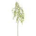 65.75" Hanging Silk Willow Leaf Branch Stem -Green (pack of 12) - PSW098-GR