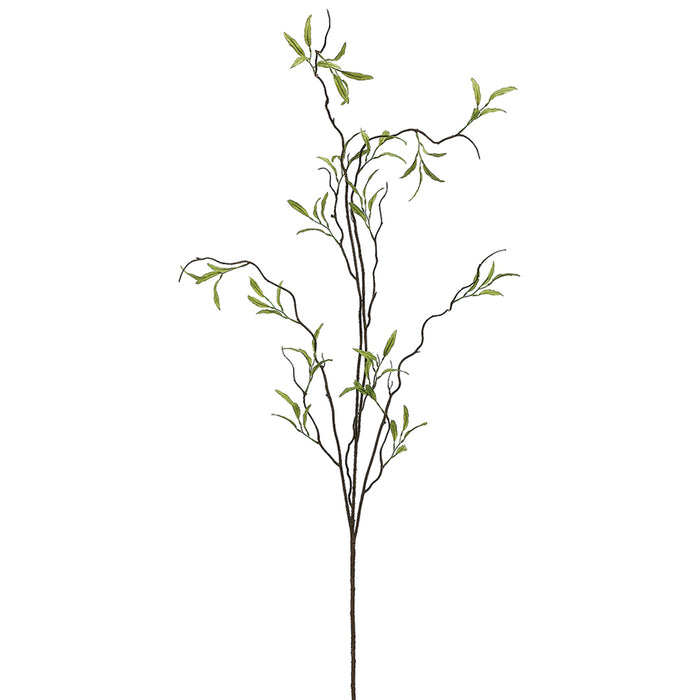 47" Artificial Willow Branch Stem -Green (pack of 12) - PSW129-GR