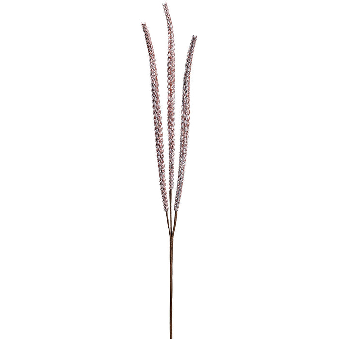 27.5" Plastic Wheat Grass Artificial Stem -Brown (Pack of 12) - PSW459-BR