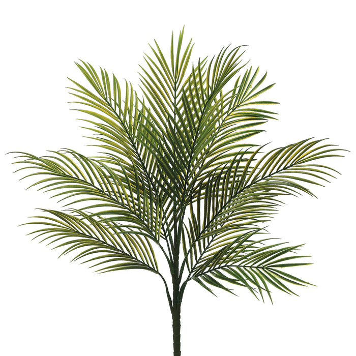 24" Plastic Area Silk Palm Tree -Green (pack of 6) - PTP312-GR