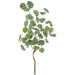 38" Galax Leaf Silk Stem Vine -Green (Pack of 12) - PVG002-GR