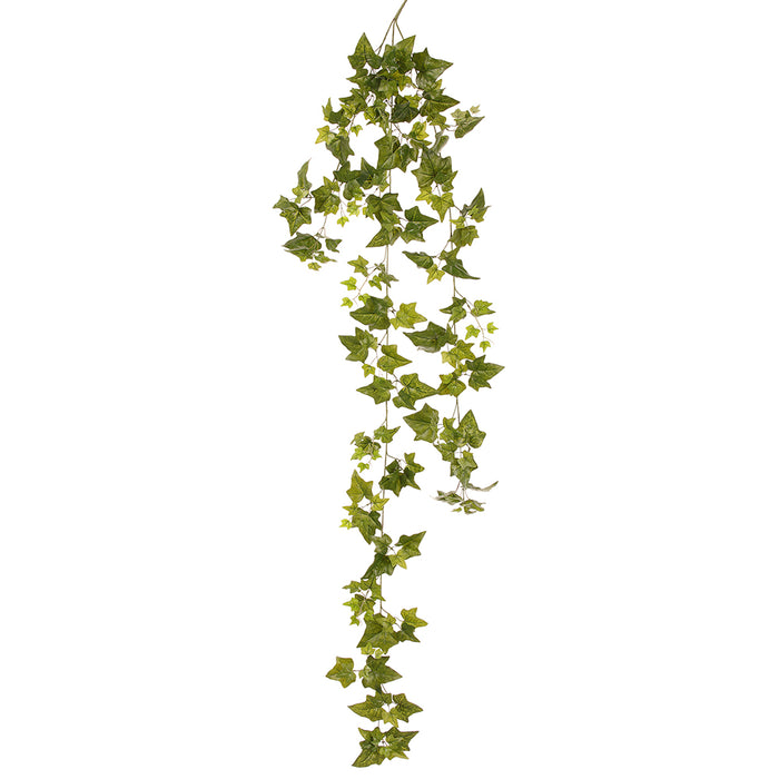 6' Silk Mini Ivy Leaf Garland -Green (pack of 12) - PVI192-GR