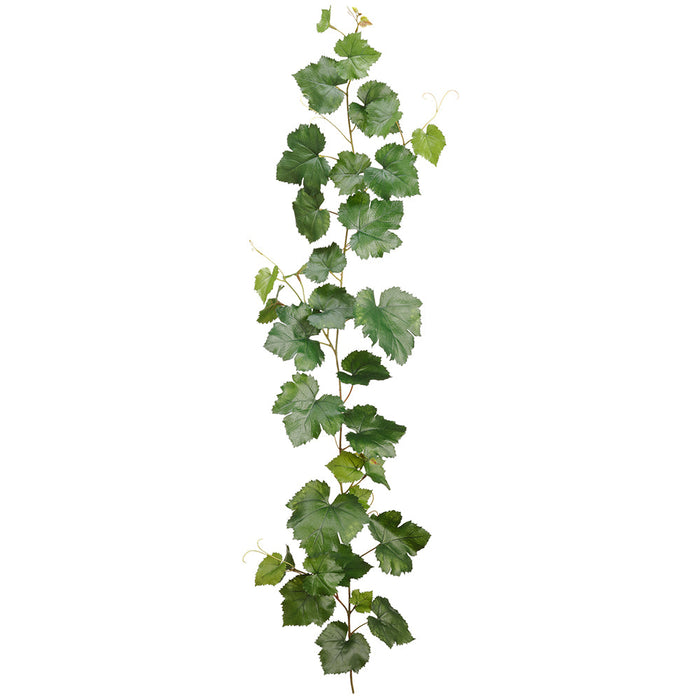 3'10" Grape Ivy Vine Silk Garland -Green (pack of 12) - PVI333-GR