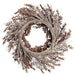24" Artificial Boxwood & Berry Wreath -Dusty Camel (Pack of 4) - PWB001-CA/DU