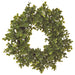 16" Artificial Boxwood Hanging Wreath -Green (pack of 4) - PWB256-GR
