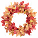 26" Artificial Elm Leaf Wreath -Mixed Colors (Pack of 2) - PWE001-MX