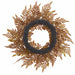 15" Artificial Fern Leaf Wreath -Brown/Green (Pack of 3) - PWF300-BR/GR