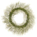 24" Tassel Grass Leaf Artificial Wreath -Green (Pack of 2) - PWG263-GR