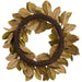 28" Silk Magnolia Leaf Wreath -Green (Pack of 2) - PWM002-GR
