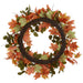 30" Maple Leaf & Rosehip Silk Wreath -Fall (Pack of 2) - PWM008-FA